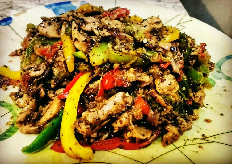Chilli Chicken with Khada Masala
