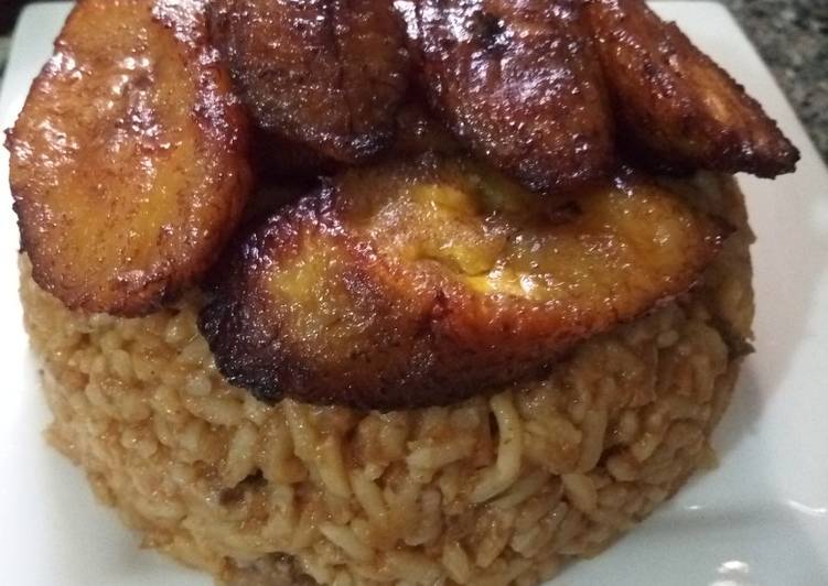 How to Make Award-winning Suya Jollof Rice with Fried Plantain #teamabuja