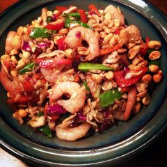 A picture of Spicy Asian Slaw With Shrimp.