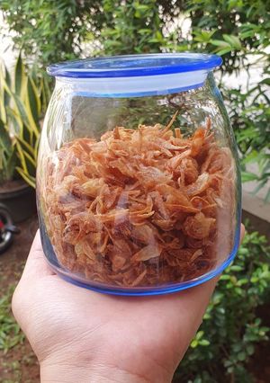 Foto resep Bawang Goreng Anti Gagal minim Minyak