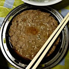 A picture of steam minced pork.