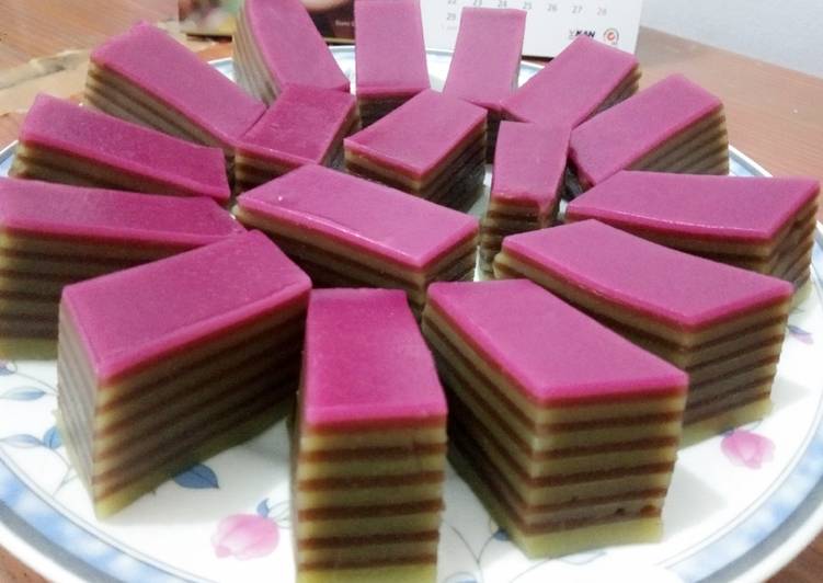 Cara Membuat Kue Lapis Tanpa Santan