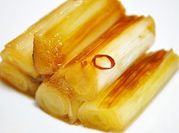 A picture of sake leek