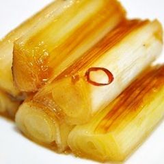 A picture of Japanese Leek Kimpira.
