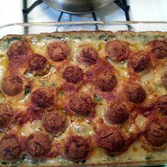 turkey meatball Bake A picture of turkey meatball Bake.