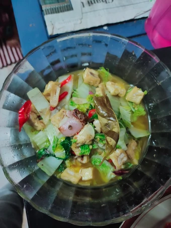 Cara Mudah Membuat Resep Ongseng sawi putih+tahu yang  Bikin Ketagihan Anti Ribet, Mantap Sekali