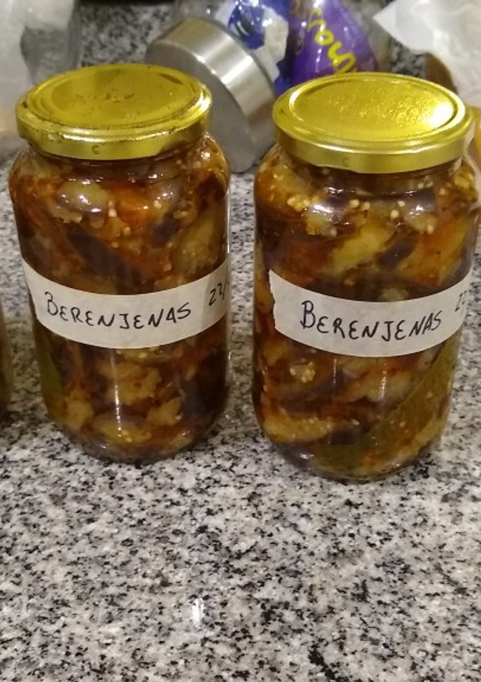 Una foto de Berenjenas en escabeche como a mí más me gustan