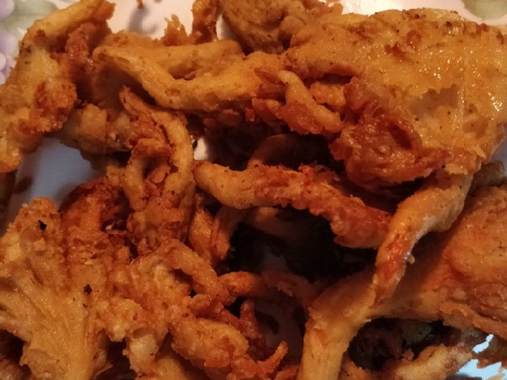 Resep Jamur tiram crispy, Bikin Ngiler