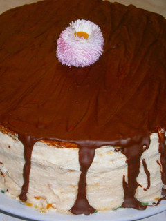 Mézes-zserbó torta🎂 recept fotója