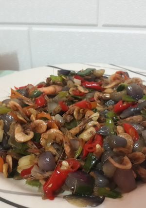 Foto resep Tumis brambang dan udang