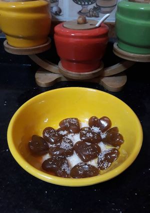صورة لوصفة حلوى لعلاج التهاب الحلق