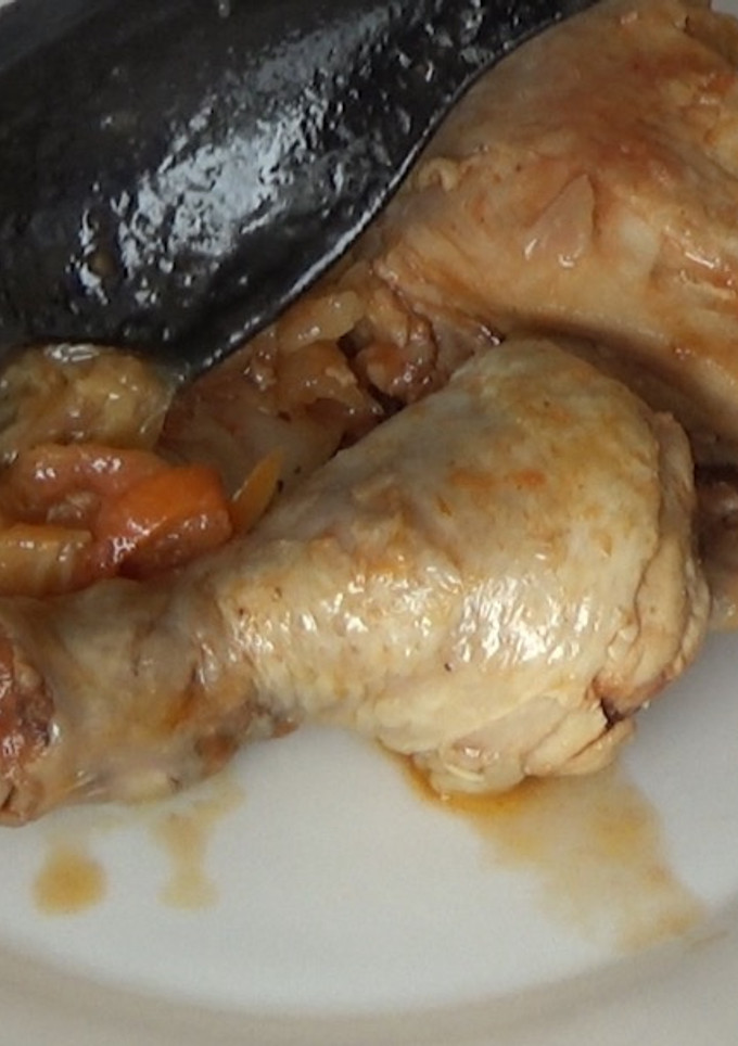 Una foto de Repollo con Pollo