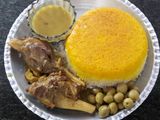 چلو ماهیچه خونگی
