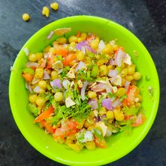 Boondi Papad Bhel A picture of Boondi Papad Bhel.