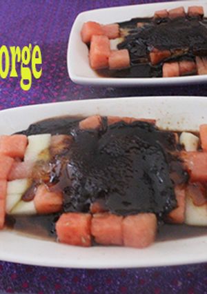 Foto principal de Melón y sandía con chocolate