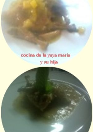 Una foto de Conejo guisado con patatitas
