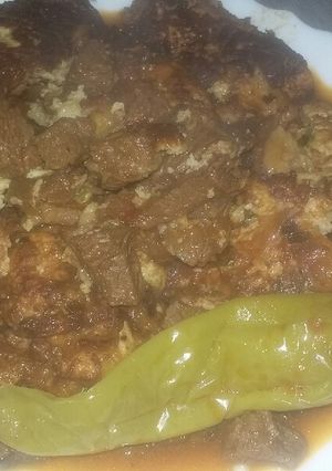 صورة لوصفة خبيزات البروكلي بالمرق الاحمر