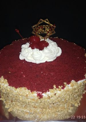 Foto resep Cake red Velvet kukus