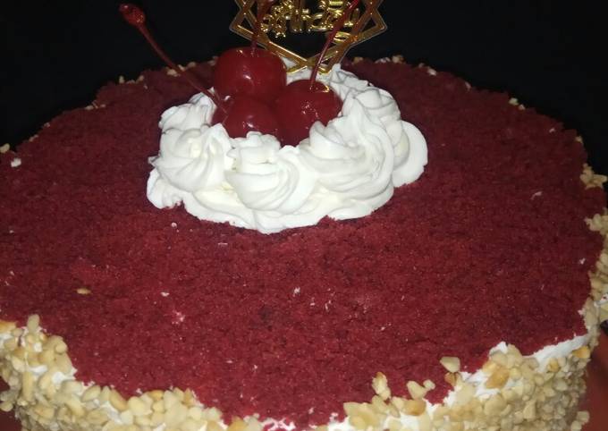 Cake red Velvet kukus