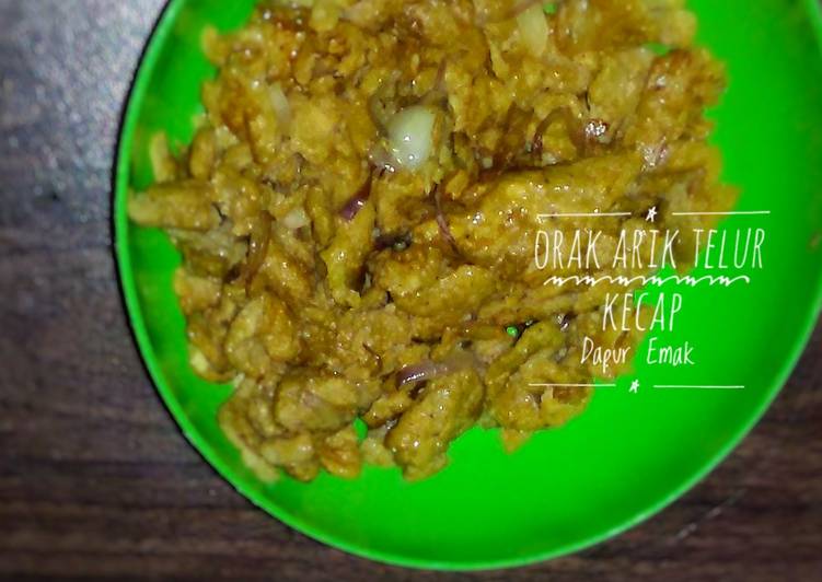 Orak arik Telur Kecap