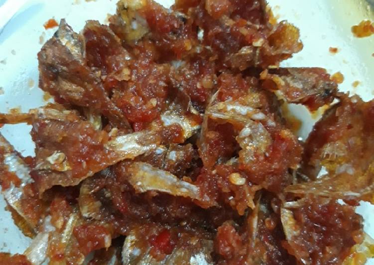 Resep Ikan Asin Kaca Balado Anti Gagal