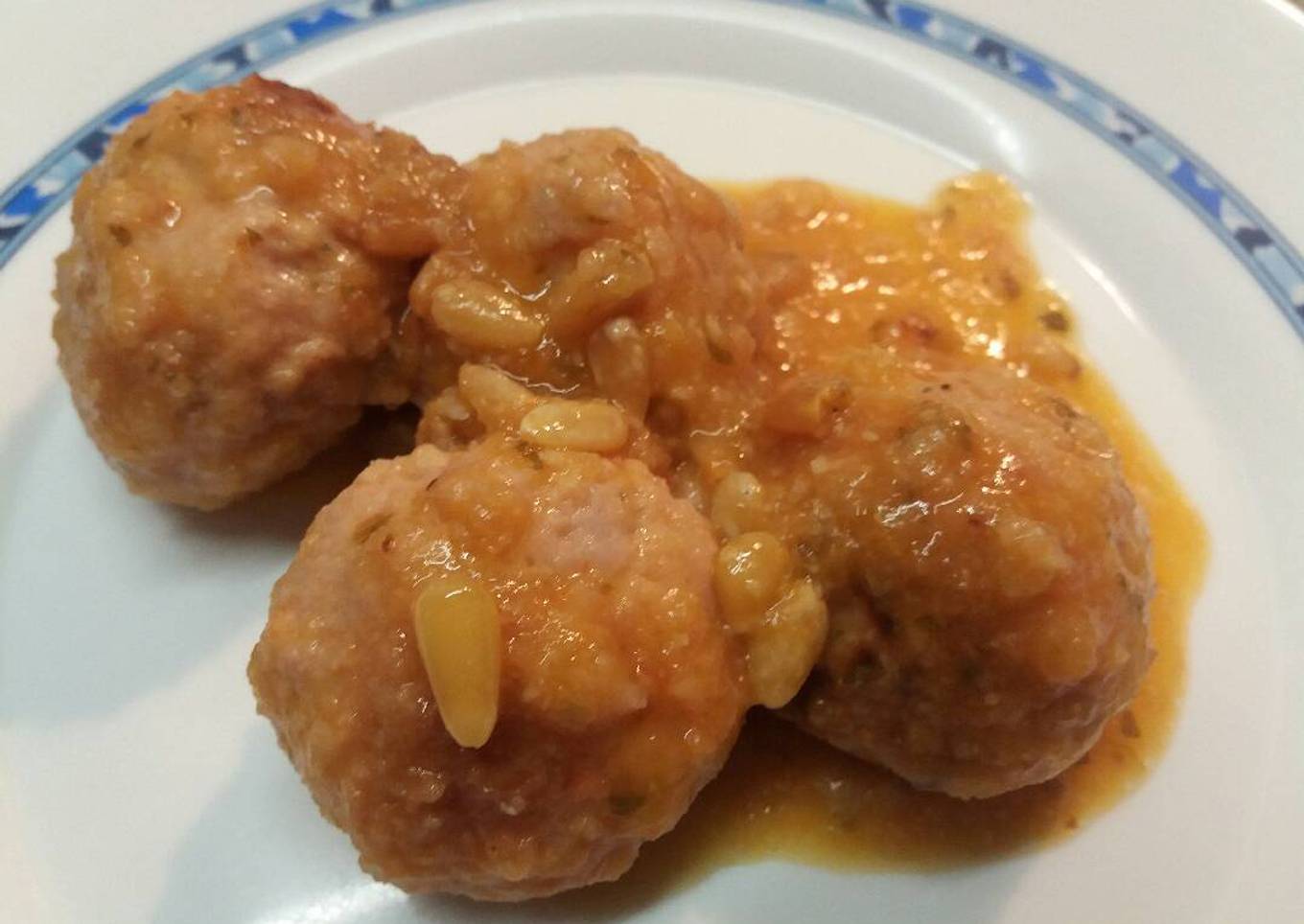 Albóndigas de pavo en salsa de cerveza