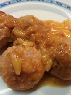 Una foto de Albóndigas de pavo en salsa de cerveza
