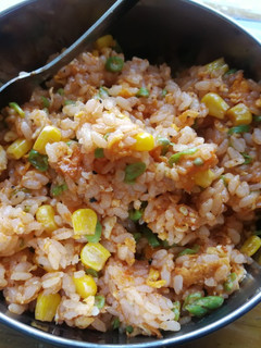 รูปของ ข้าวผัดอเมริกัน(มังสวิรัติ)