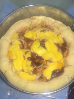 Foto resep Simple Pizza Sosis