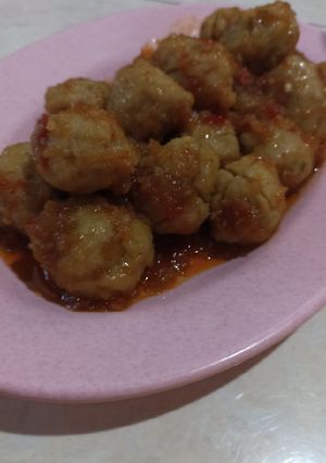 Foto resep Pentol pedas manis (cocok buat yg tidak kuat pedas)