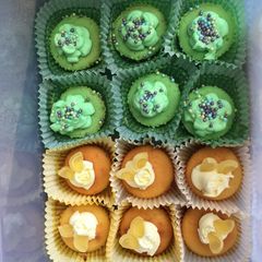 A picture of Lemon and Lime Muffins.