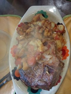 Una foto de Tapa de asado al horno con vegetales