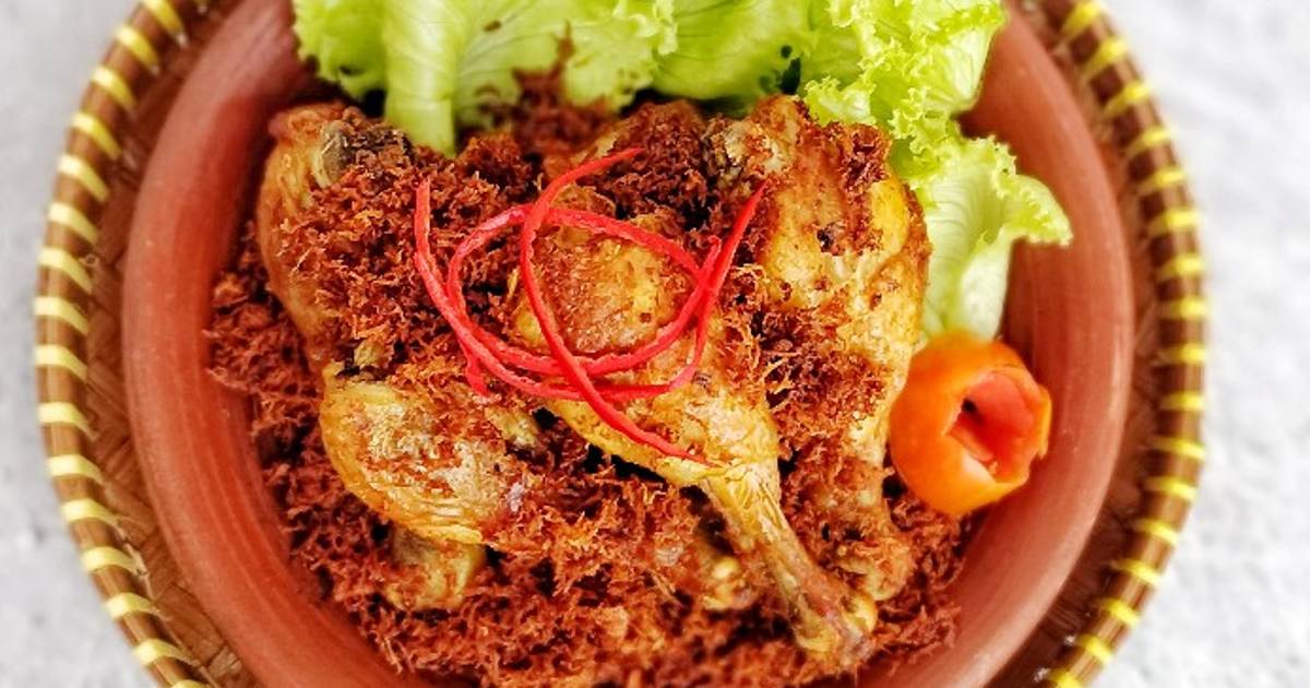 Resep Ayam Serundeng Kelapa Oleh Nindaummuzia Cookpad