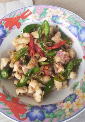 Foto resep Oseng Ayam Cabe Bawang
