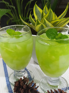 Foto resep Es Melon serut nata de coco 🍈🍈🍈
