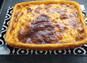 Une photo de Flan sans pâte au cake factory