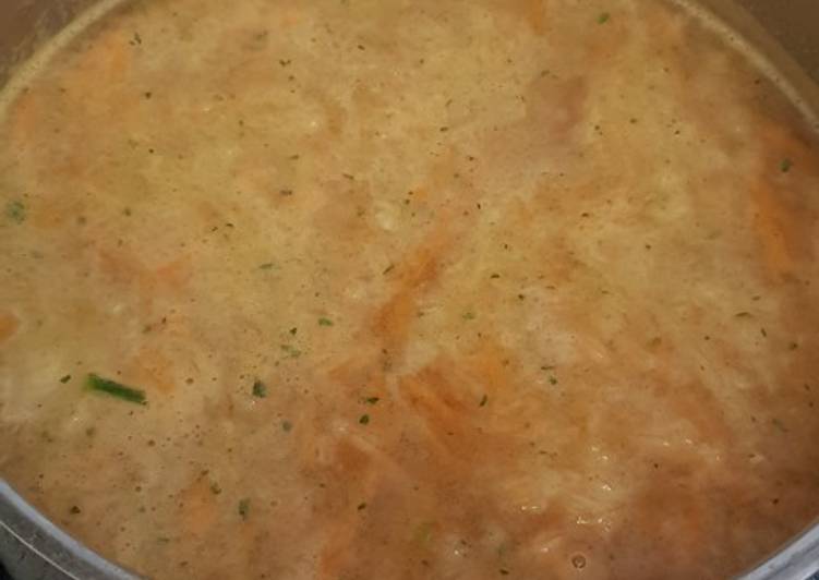 شوربة الجزر والبطاطا