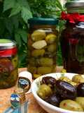 Aceitunas mendocinas para copetín
