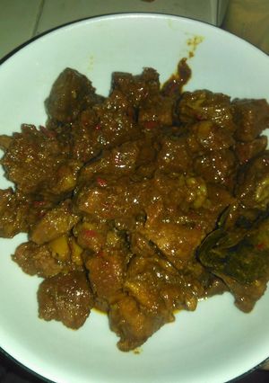 Foto resep Malbi Pedas Manis tanpa Santan
