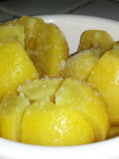 A picture of Preserved Salted Lemons.