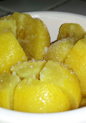 A picture of Preserved Salted Lemons.