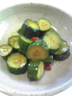 A picture of Nostalgic Pickled Cucumbers.