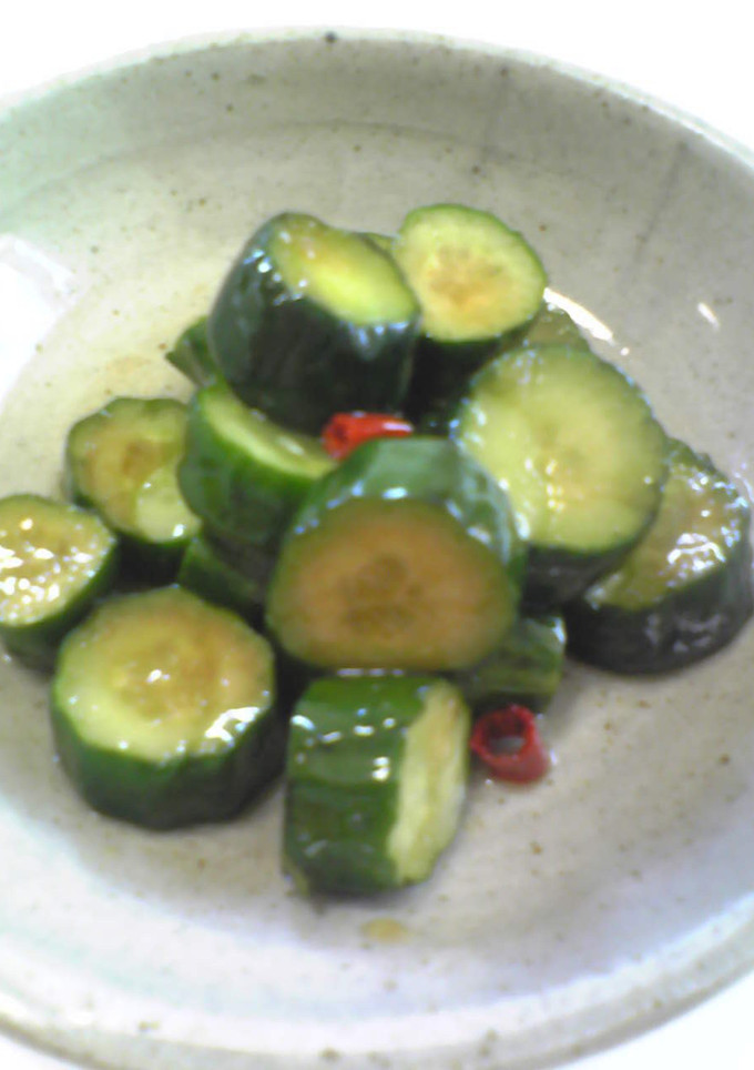 A picture of Nostalgic Pickled Cucumbers.