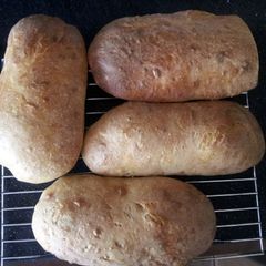 A picture of 50% Kamut Sourdough bread.