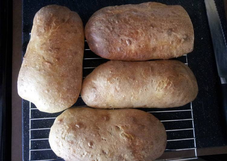 Recipe of Homemade 50% Kamut Sourdough bread