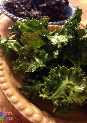 A picture of Kale Chips.