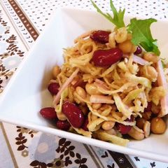 A picture of Fiber-Packed! Kiriboshi Daikon and Bean Salad.