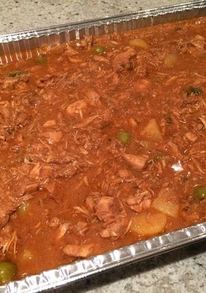 A picture of Turkey Fricasse.