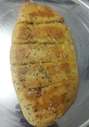 A picture of Garlic bread.