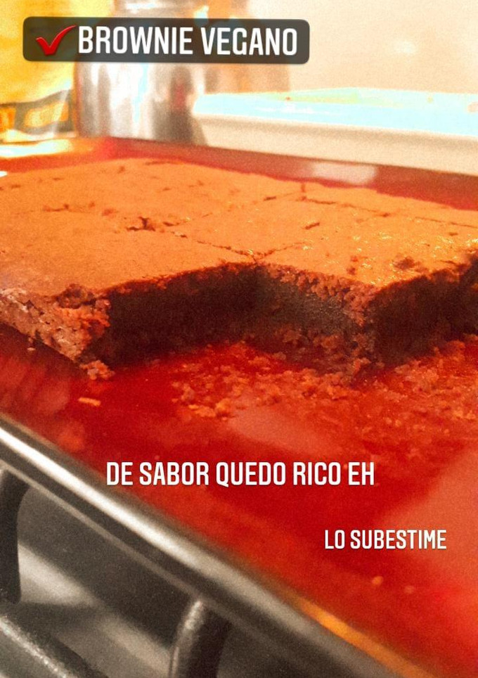 Una foto de Brownie 🌱 vegano